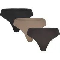 Björn Borg Invisible Thongs 3-pack Zwart | Maat: M