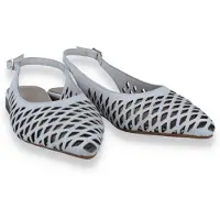 Double Heart Dames Slingback Ecru | Beige | Maat: 37