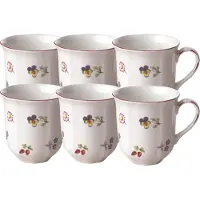 Villeroy & Boch Henkelbecher Petite Fleur 300 ml Set van 6