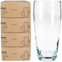 MamboCat 48-delige set bierglazen WILLIBECHER 0,4L geijkt van glas – 42177