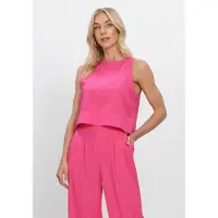 Studio Amaya Dames Tops & T-shirts Cadenece Top - Fuchsia - Maat XL