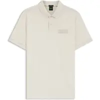 BOSS Paddy Structure 10280616 Green Korte Mouw Poloshirt
