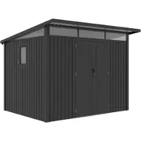 G21 Tuinhuis Madison, 731 - 289 x 253 cm, antracietgrijs
