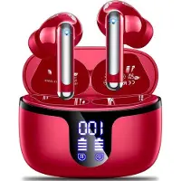 OEM Waterdichte Bluetooth-hoofdtelefoon met touchbediening, LED-display, stereo-ENC-technologie en een batterijduur van 42 uur
