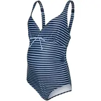 Mamalicious Badpak 'MLJOSEFINE' navy / lichtblauw