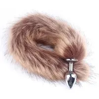 Go Go Gadget - Foxtail - Anale Buttplug - Geschikt voor Mannen en Vrouwen - Vossenstaart - Bruin