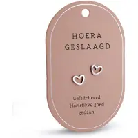 Miko Oorbellen - Hoera Geslaagd