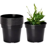 Garronda Plantenpot Bloempot - Kunststof - Rond - Plantenbak – GD-NIC-SBX90