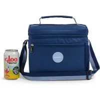 Igloo - Lunch Square 9 - Blauw – Compacte Koeltas voor Lunch & Onderweg