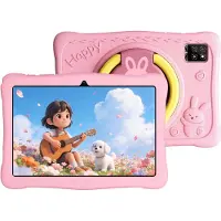 Oscal KIDO2 - Tablet - Kindertablet - 8GB RAM - 64GB ROM - 10.1 inch - 6600mAh - Android 16 - Ouderlijk Toezicht App - Oogzorgmodus - Inclusief Beschermhoes - Roze