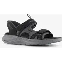 SKECHERS Slip-ins: Vapor Foam heren sandalen zwart grijs maat 45