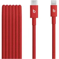 Beats by Dr. Dre Geweven USB-C naar Lightning kabel - 1,5 meter - Rapid Red