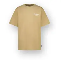 Vingino Oversized T-shirt basic boxy Jongen Zand 152