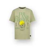 Vingino T-shirt groen Jongens Katoen Ronde hals Printopdruk - maat 164
