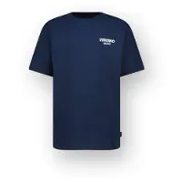 Vingino Oversized T-shirt basic boxy Jongen Blauw 116