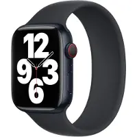 Apple Siliconen solobandje voor de Watch | 38/40/41/42 mm - Maat 4 - Midnight
