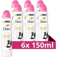 Dove Advanced Care Invisible Care anti-transpirant deodorant spray - 6 x 150 ml
