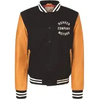 Rokker College Motorfiets Leer/Textieljas Maat