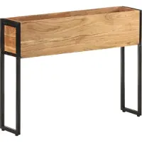 Prolenta Maison Exclusive - Plantenbak 90x20x68 cm, acaciahout en mangohout