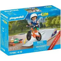 Playmobil My Life Skateboard met helling |