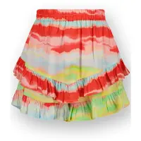 Vingino Broek 'Rianne' lichtblauw / lichtgroen / rosa / rood