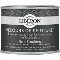 Liberon Velours De Peinture Muurverf - Mat - Noir Smoking - 0,125l