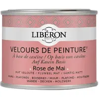Liberon Velours De Peinture Muurverf - Mat - Rose De Mai - 0,125l