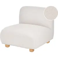 Beliani AMLI - Zitmodule - Gebroken wit - Bouclé