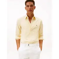 Tommy Hilfiger Solid Heritage Oxford Rf Overhemd Met Lange Mouwen