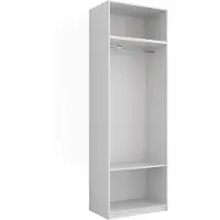 Vicco Elmo Kledingopslagkast – 80 x 50 cm Set van 2 Wit