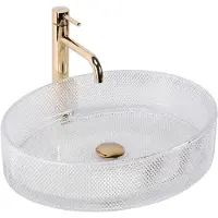 REA - Mirella - Wastafel - Transparant - 49,5X38X12,5Cm