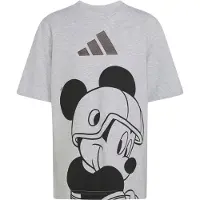 Adidas Functioneel shirt 'Disney Micky Maus' lichtgrijs / zwart