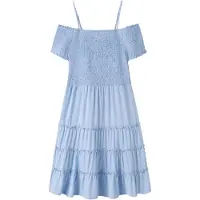 LMTD Off Shoulder Jurk 134 EU Meisjes