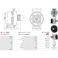 AS-PL A3683S Dynamo / Alternator