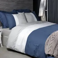 Dommelin Dekbedovertrek Padua Zilver Percal-260 x 200 / 220 cm | Extra Breed