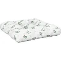 vidaXL Palletkussen bladpatroon 58x58x10 cm oxford stof