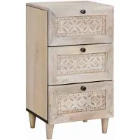 vidaXL Dressoir met lade Wit 33,5 x 40 x 75 cm