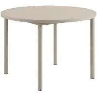 SACKit Kirra eettafel Ø110cm taupe