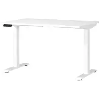 Germania GW-Mailand Hoogteverstelbaar Zit-sta-bureau T-Voet 1,200 (B) x 800 (D) x 1,200 (H) mm Spaanplaat, metaal
