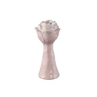 Ptmd - Vaas Minerva - Roze - 14.5x14.5x30cm