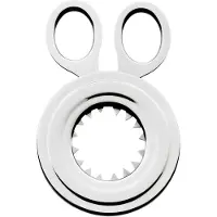 WMF gourmet egg cutter - RVS, zilver