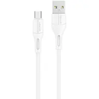 Usams U68 Serie - microUSB Kabel - Supersnel Opladen - 1m - Stijlvol Wit