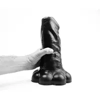 Bubble Toys - Hulk - Anaal Dildo - Zwart - 3 maten X-Large