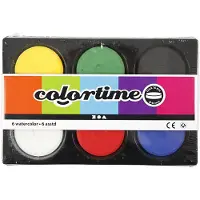 Packlinq Waterverf, H: 16 mm, d 44 mm, primair kleuren, 1 doos