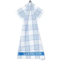 Lexington Home Theedoek Geruit Blauw / Wit - Keukenhanddoeken Katoen White - 12623010-1600-KT10