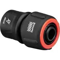 Fiskars slangpilaar, universele maat, Ø 19 mm (3/4"), FiberComp, 40 g, zwart/rood, STOP, 1054790