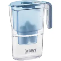 BWT Vida waterkan, 2,6 l – blauw + 1 magnesium-gemineraliseerd waterfilterpatroon