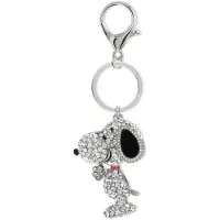 Snoopy Sleutelhanger - Snoopy - voor Geen - zilverkleurig | Maat Standard