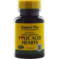NaturesPlus , Foliczuur Harten, 90 Tabletten