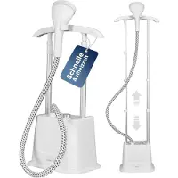 Clatronic Stoomstrijkapparaat op standaard | Snel klaar voor gebruik | 1,2 liter tank | Tot 60 minuten strijken | 1600W | Stoomapparaat | 3 standen | TDC 3809